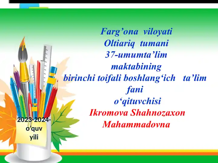 Product slide 1