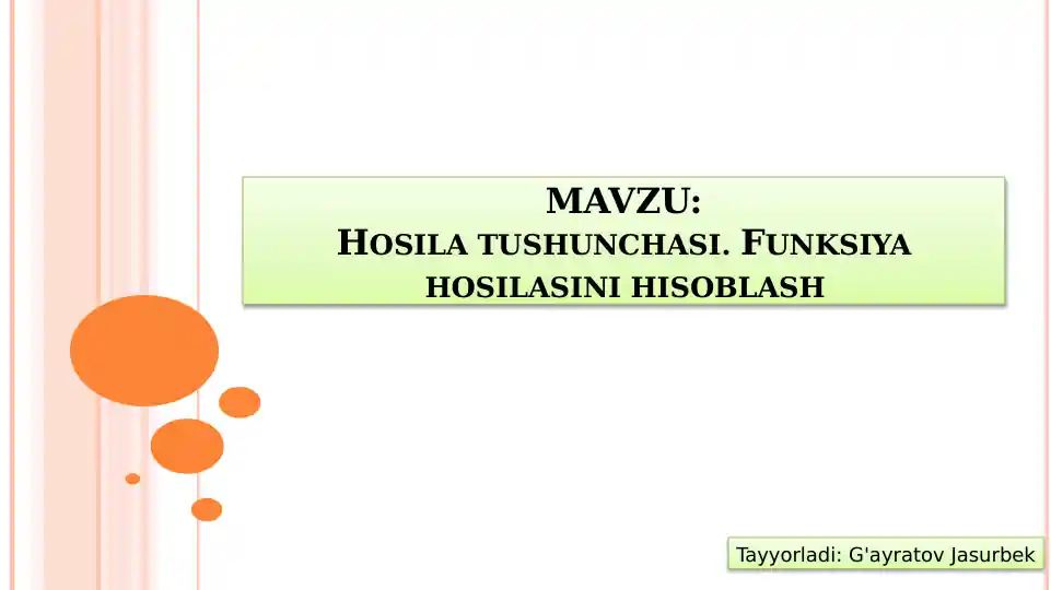 Product slide 1