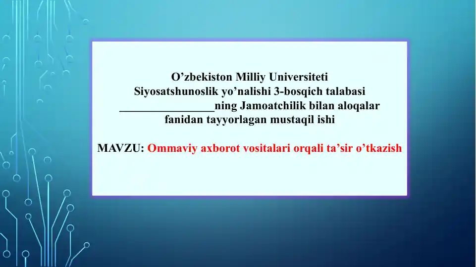 Product slide 1
