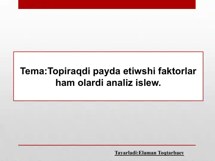 Product slide 1
