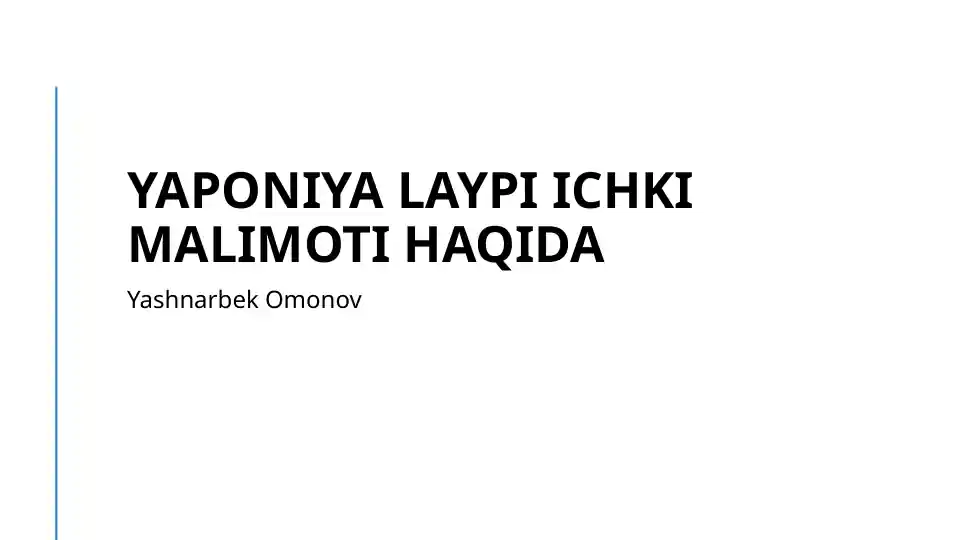 Product slide 1