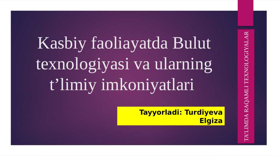 Product slide 1