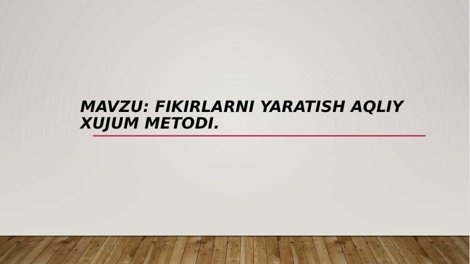 Product slide 1