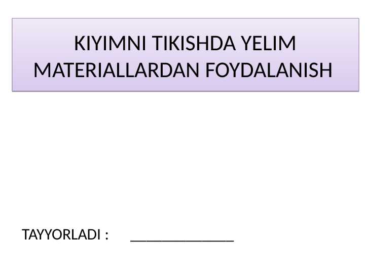 Product slide 1