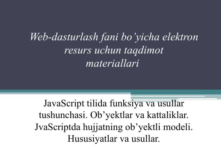 Product slide 1