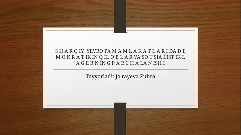 Product slide 1