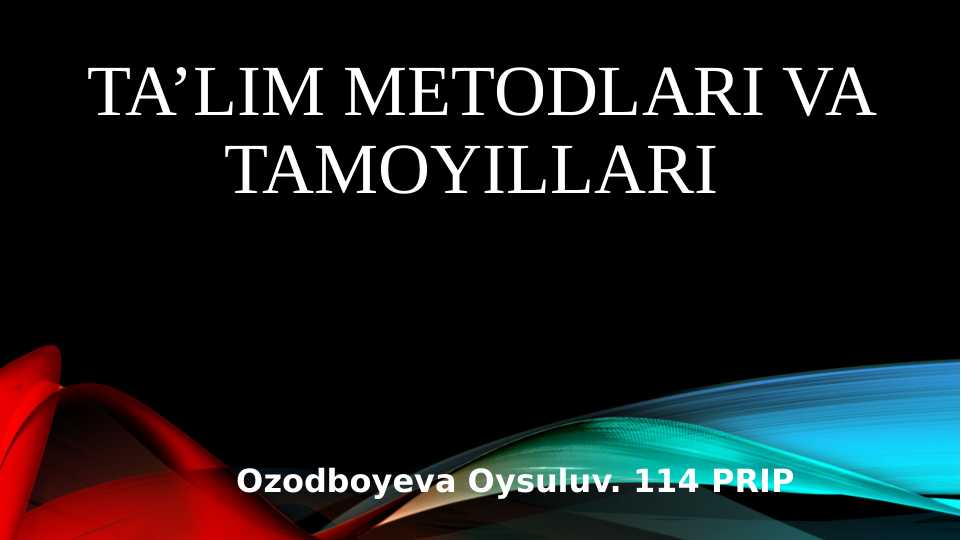 Product slide 1