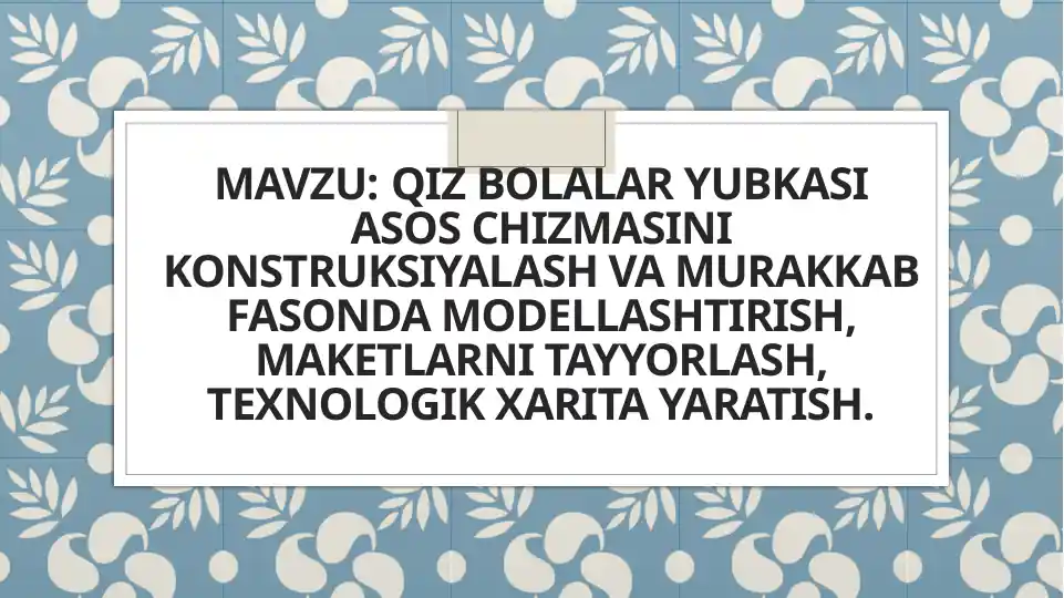 Product slide 1