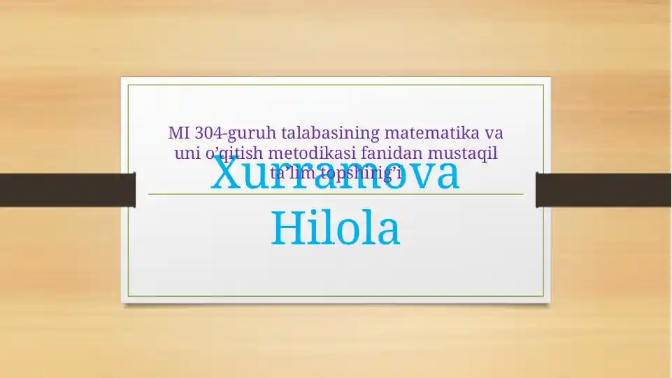 Product slide 1