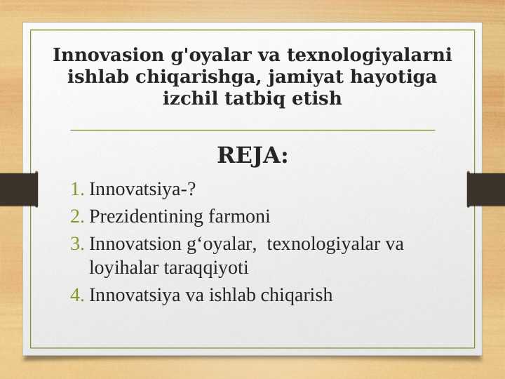 Product slide 1