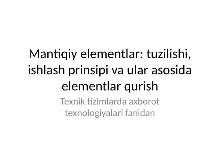 Product slide 1