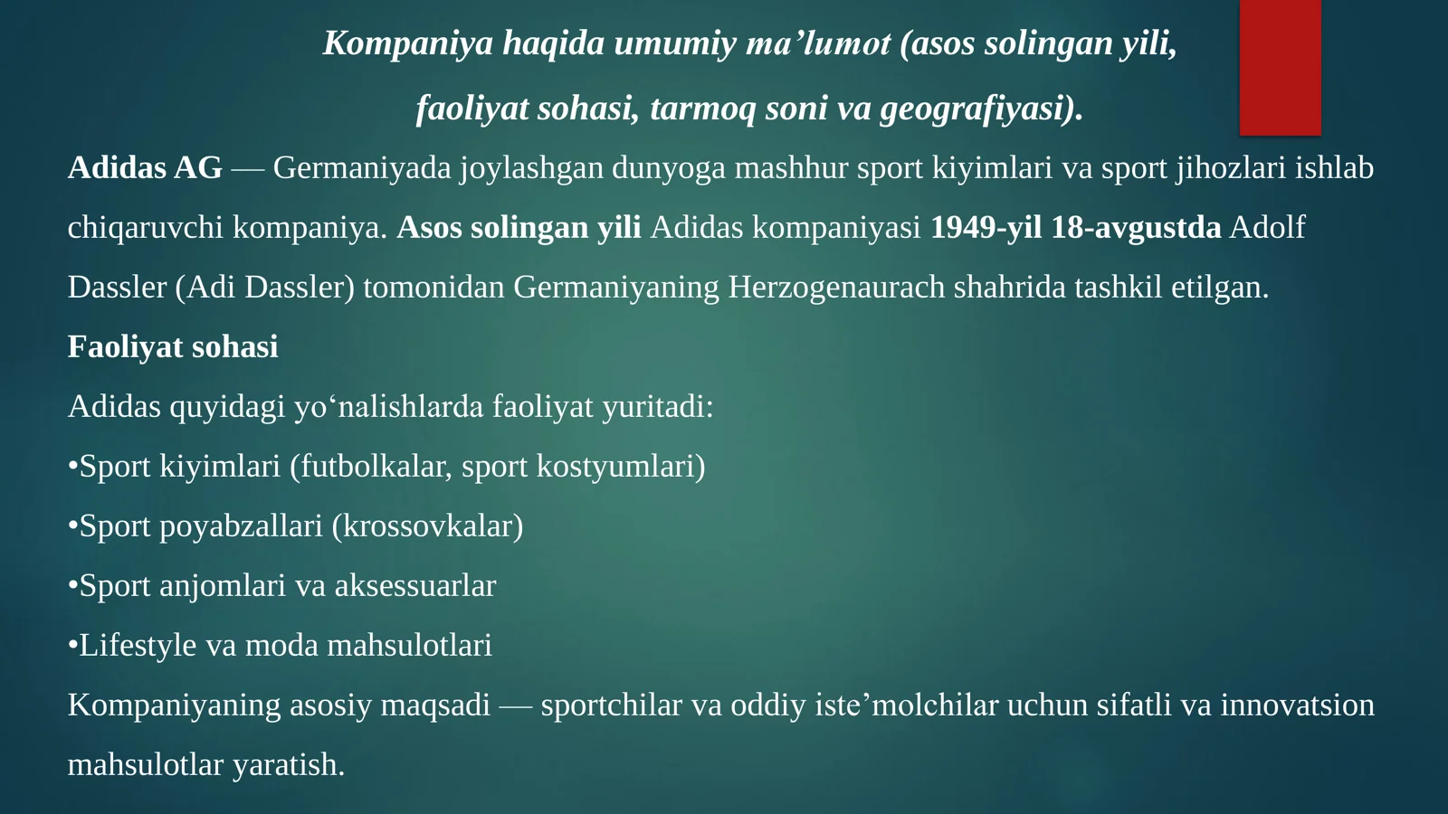 Product slide 2