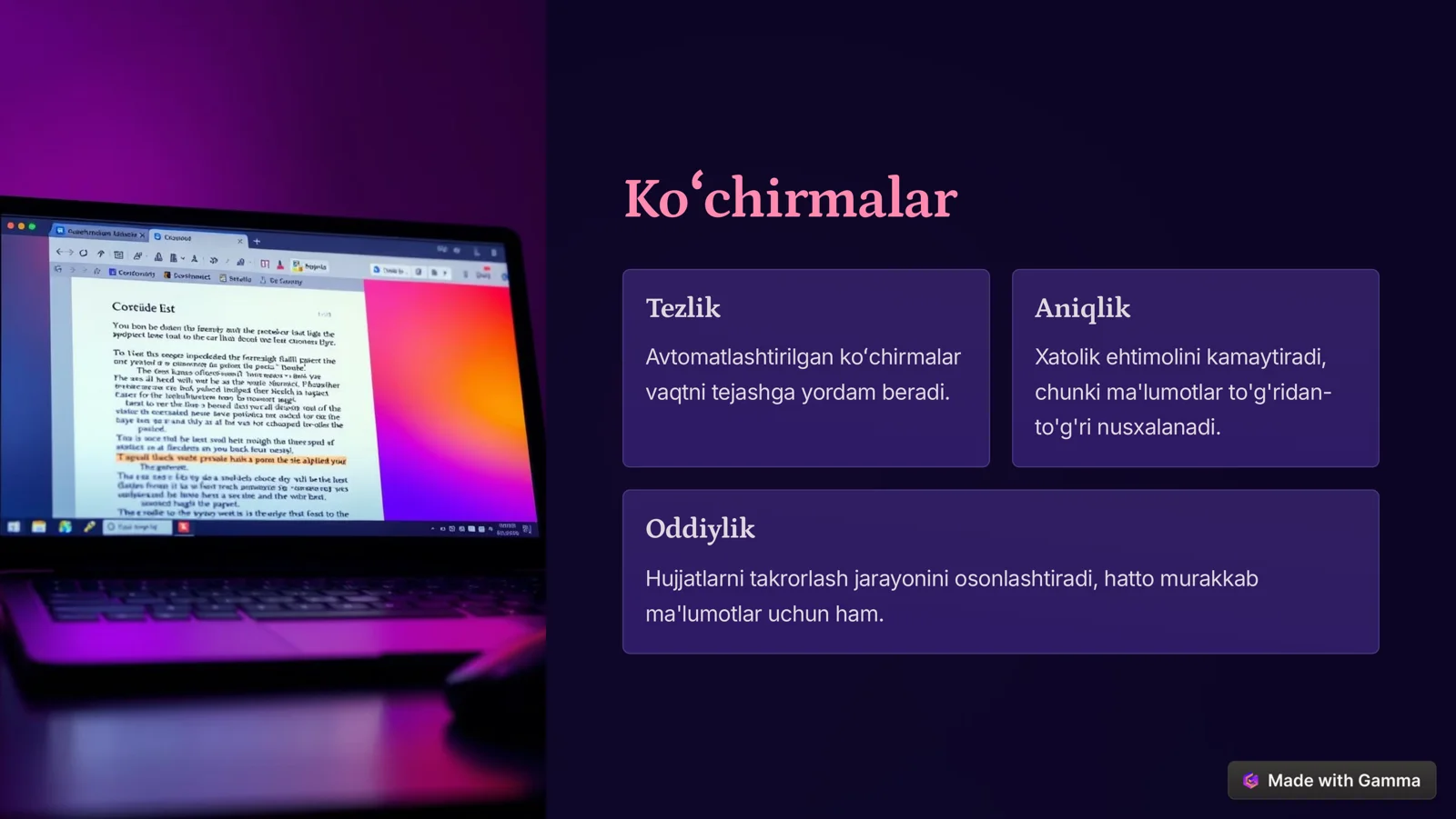 Product slide 3