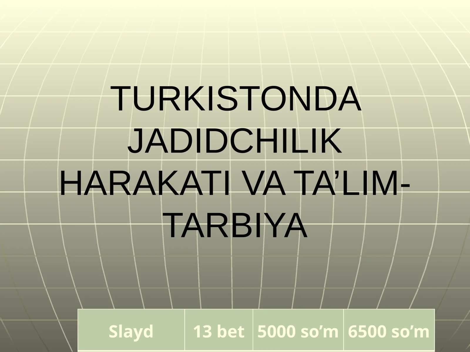 Product slide 1