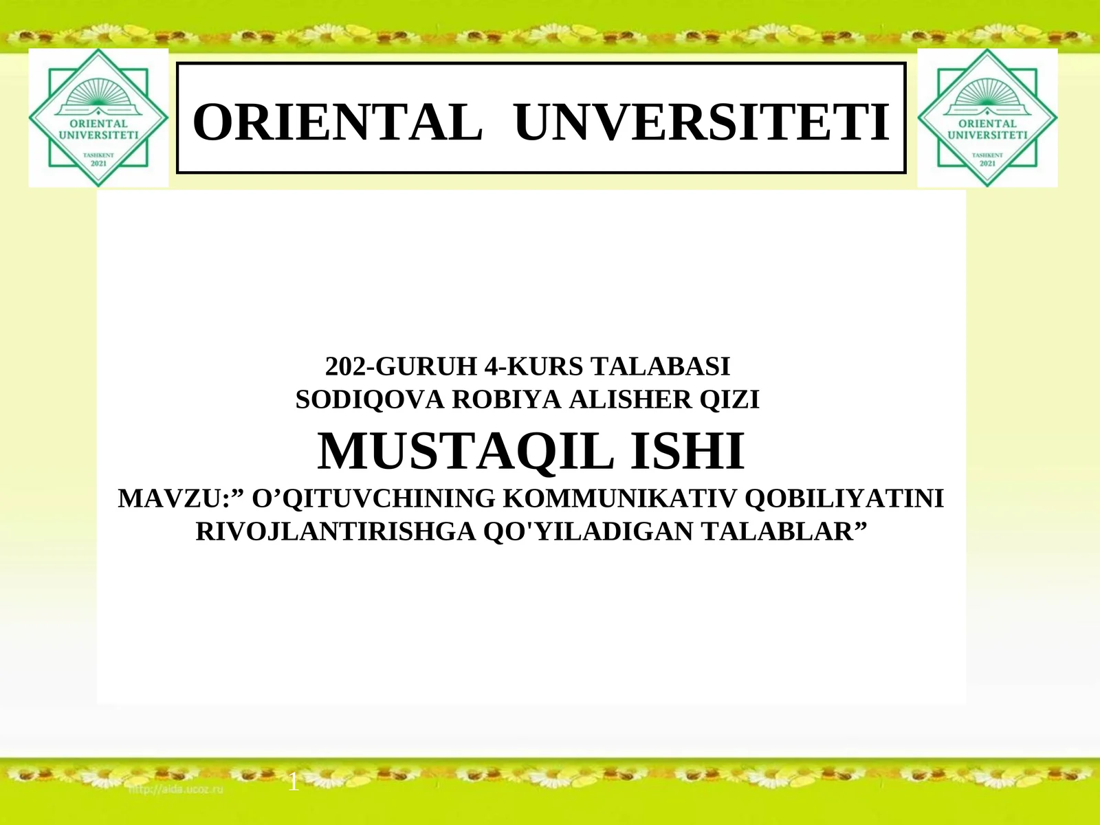 Product slide 1