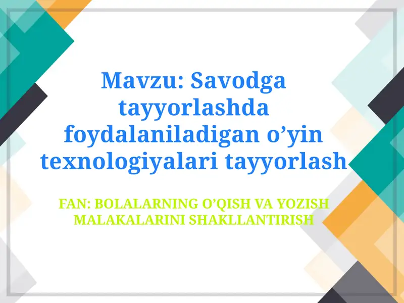 Product slide 1