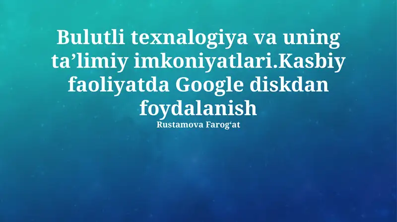 Product slide 1