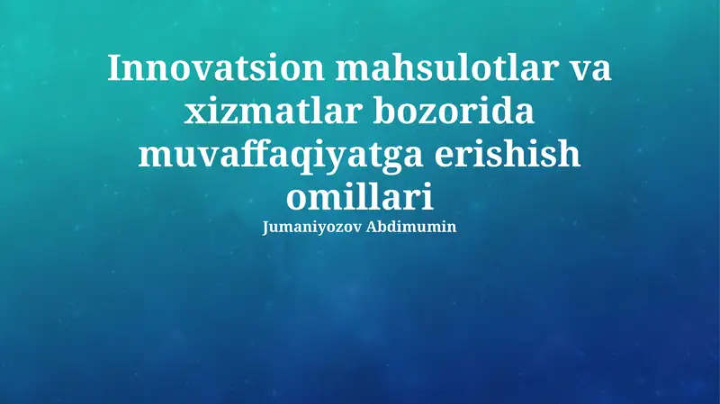 Product slide 1