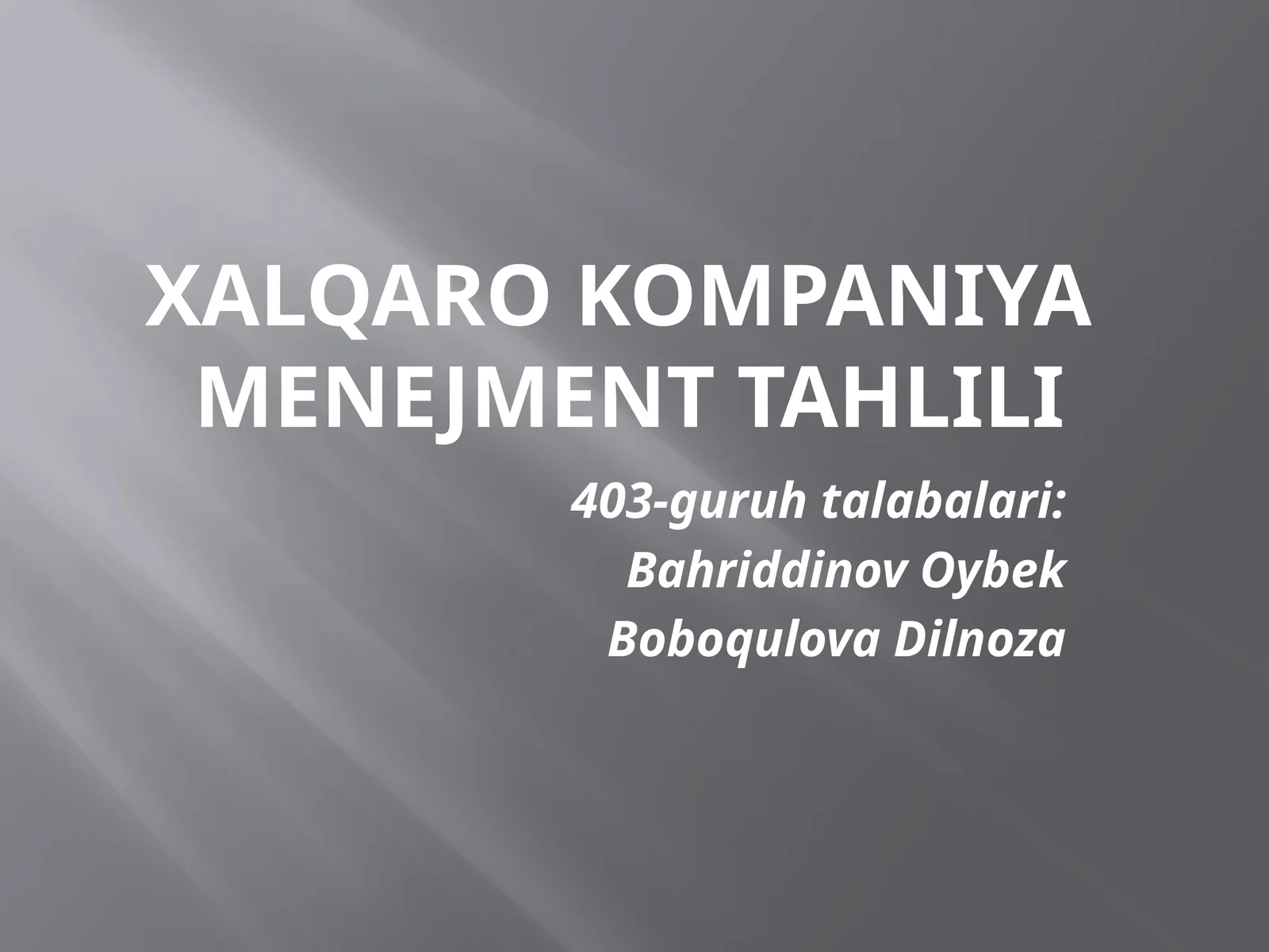 Product slide 1