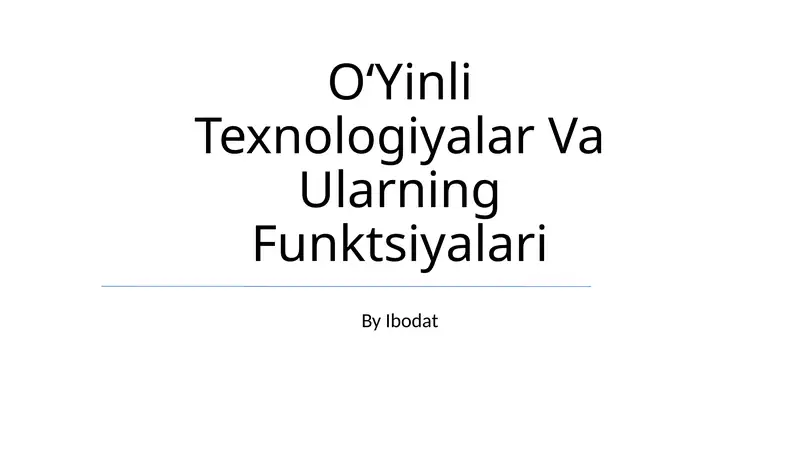 Product slide 1