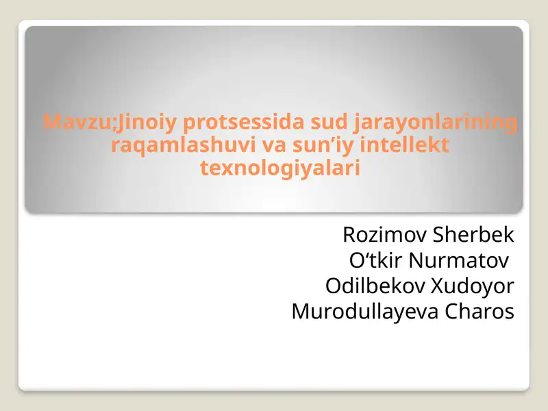 Product slide 1