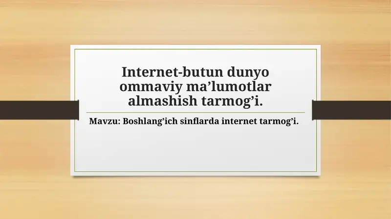 Product slide 1
