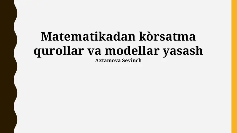 Product slide 1