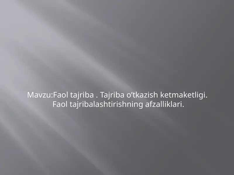 Product slide 1