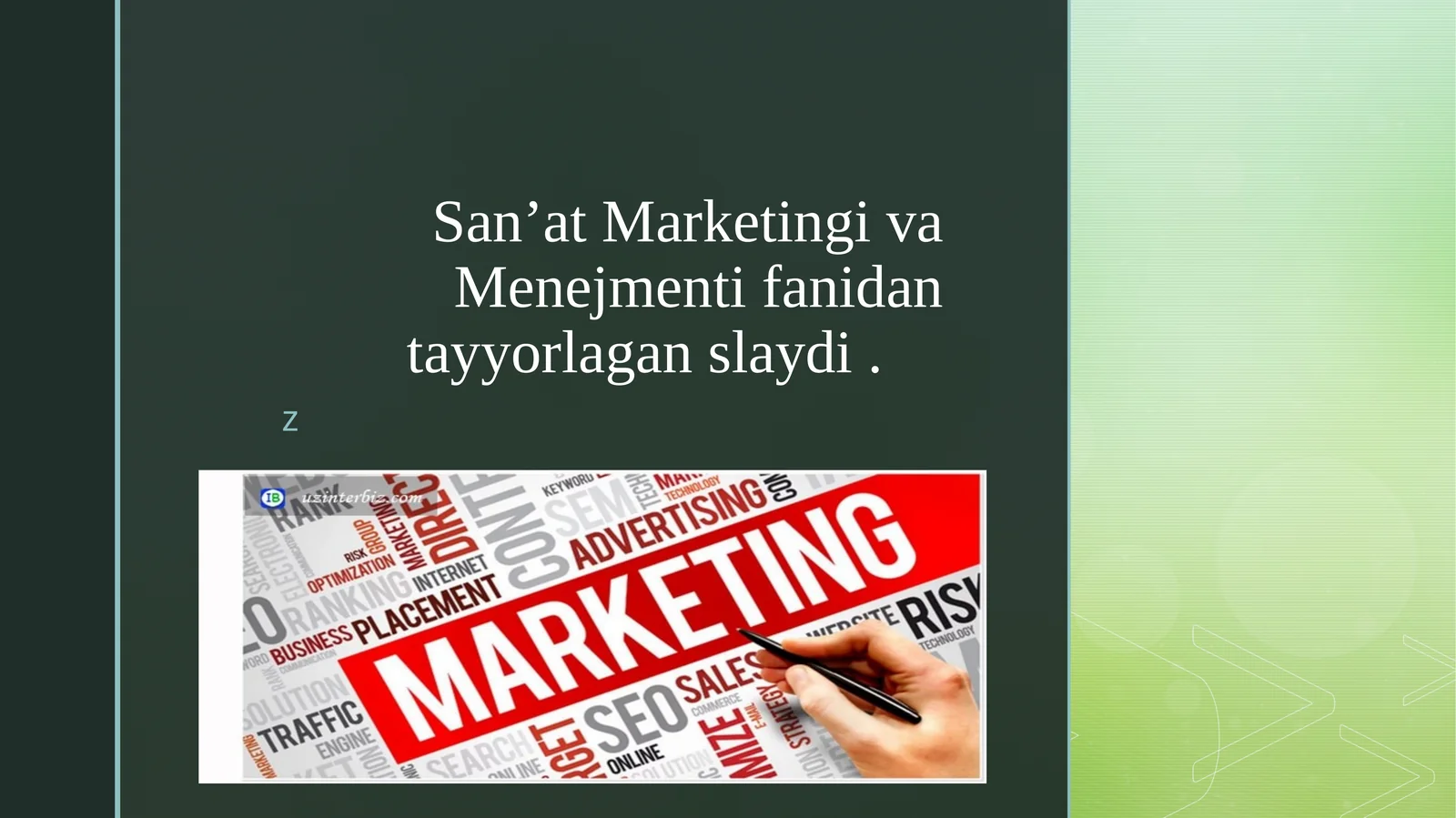 Product slide 1