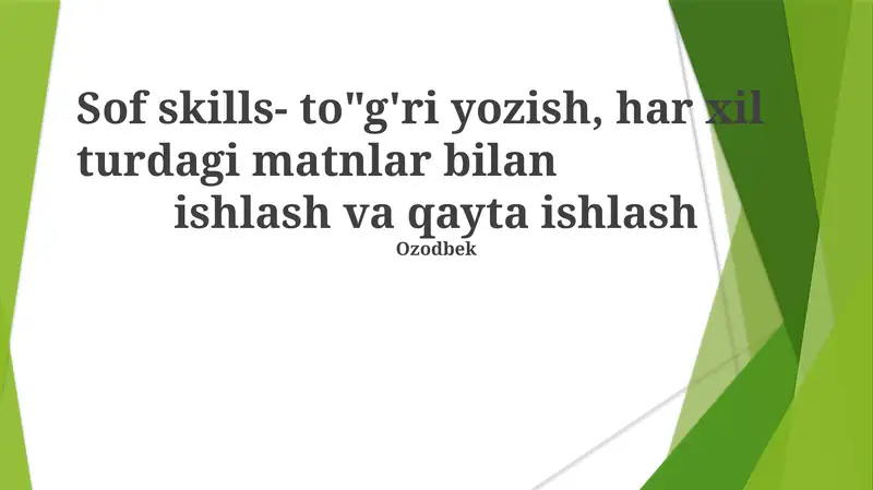 Product slide 1