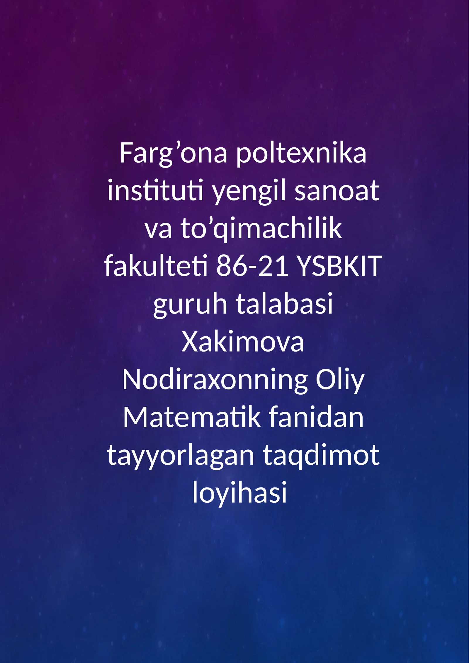 Product slide 1