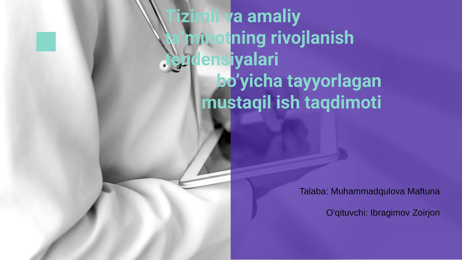 Product slide 1