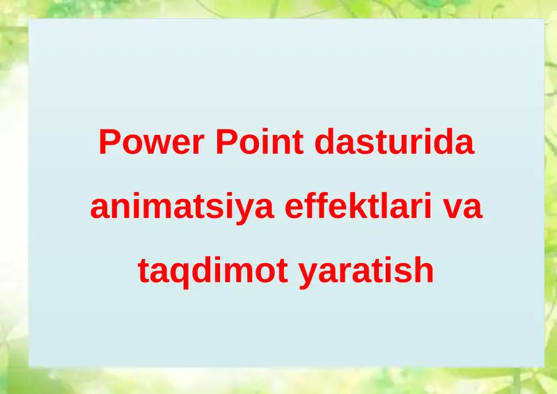 Product slide 1