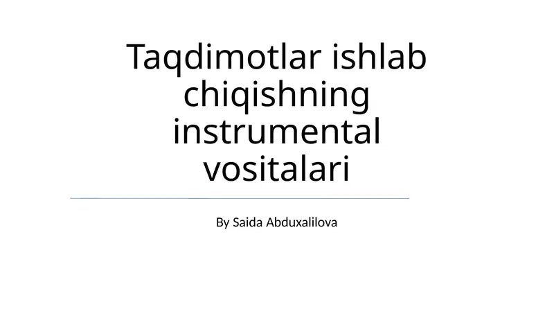 Product slide 1
