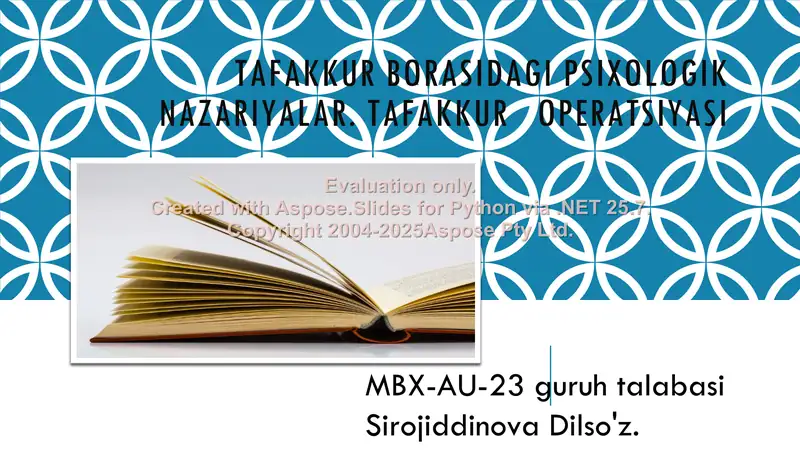 Product slide 1