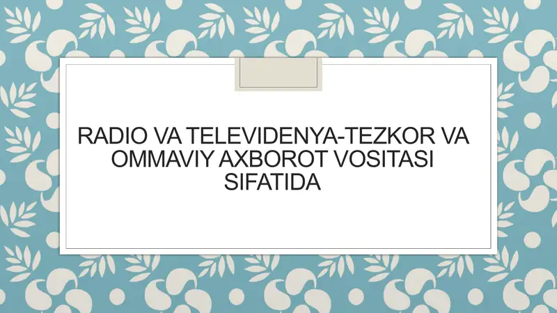 Product slide 1