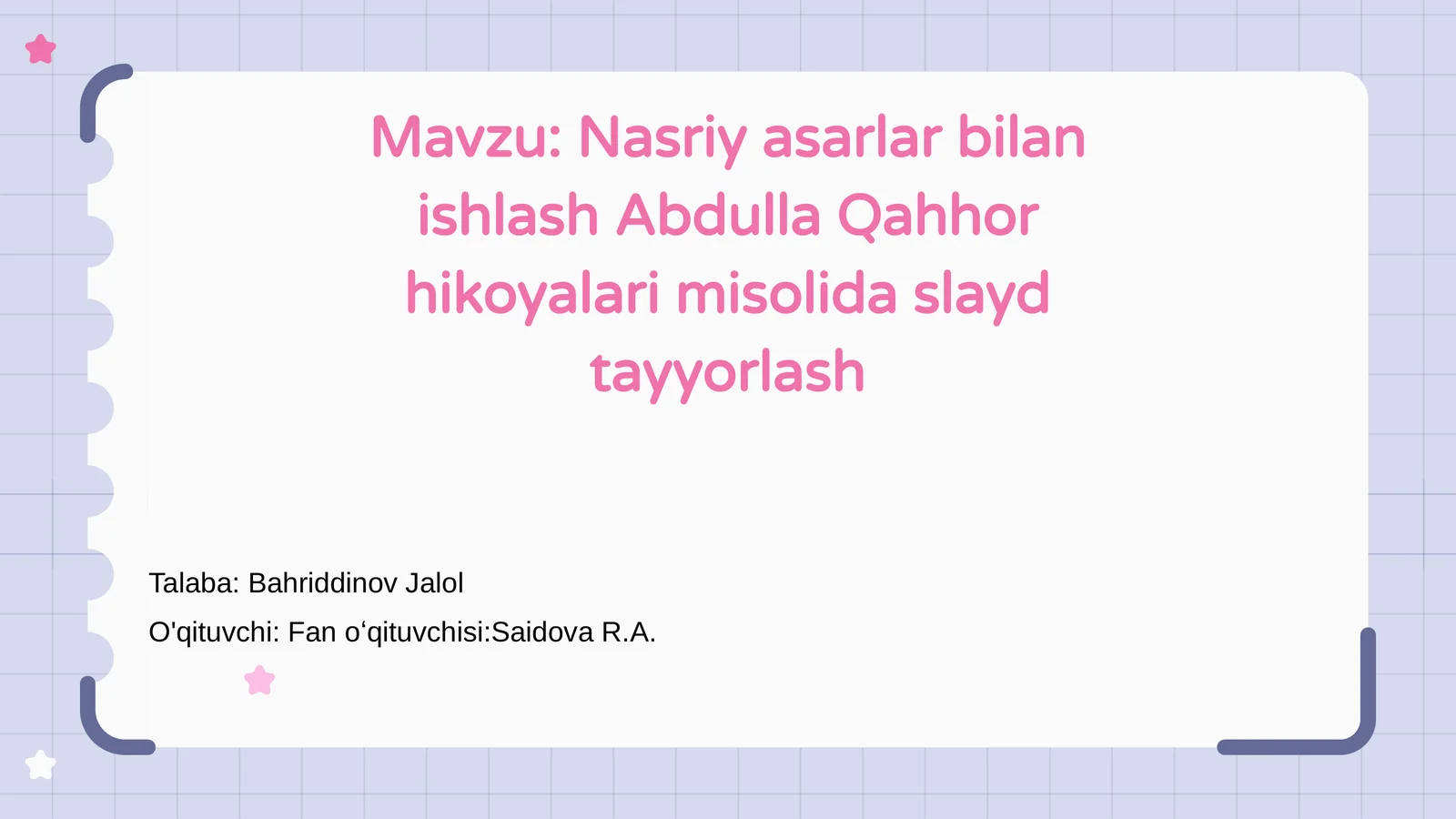 Product slide 1