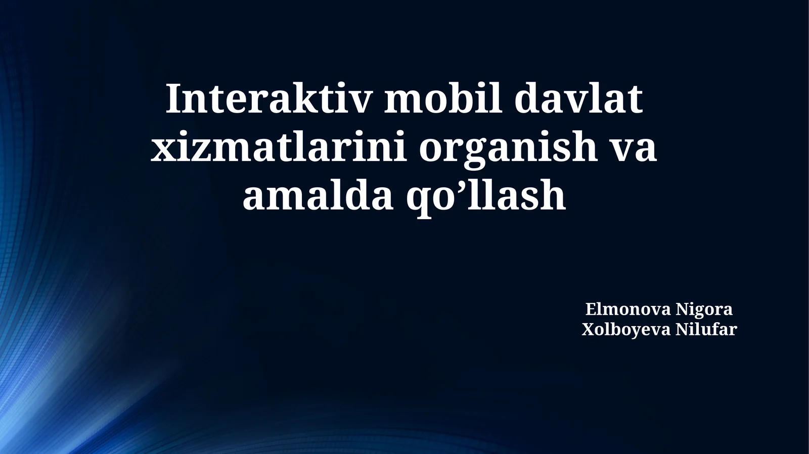 Product slide 1