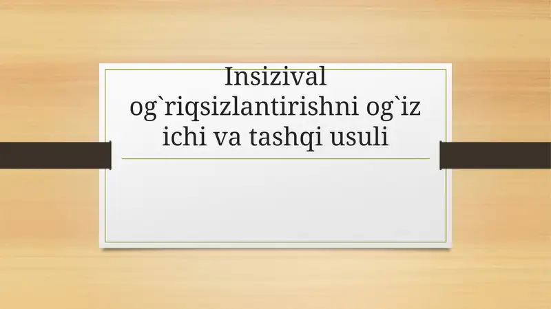 Product slide 1