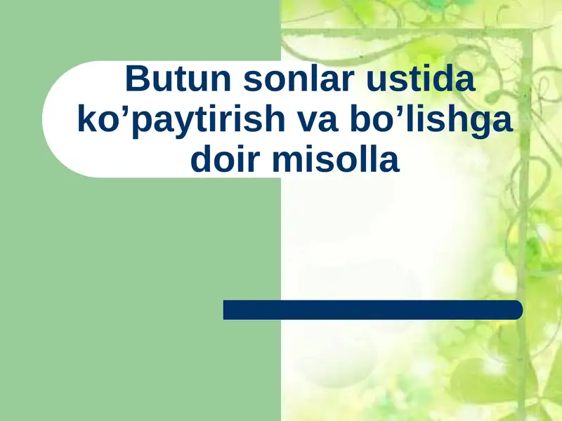 Product slide 1