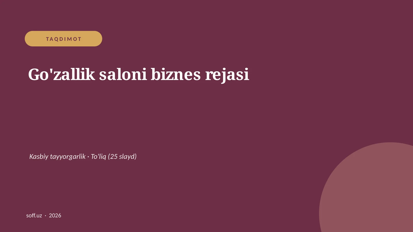 Product slide 1