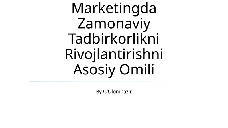 Product slide 1
