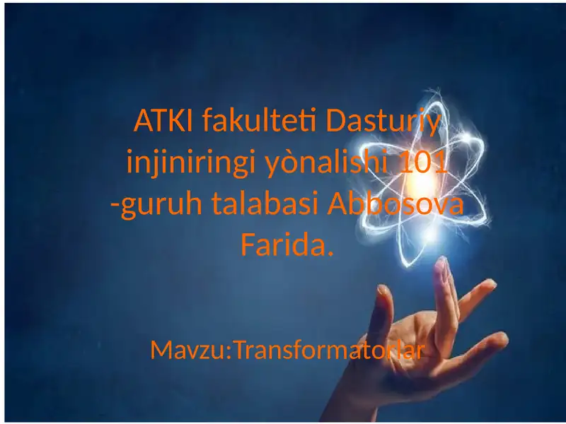Product slide 1
