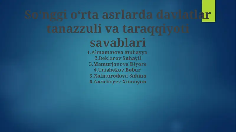Product slide 1
