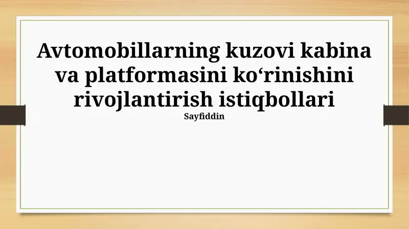 Product slide 1