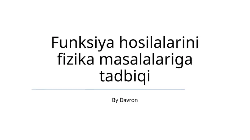 Product slide 1