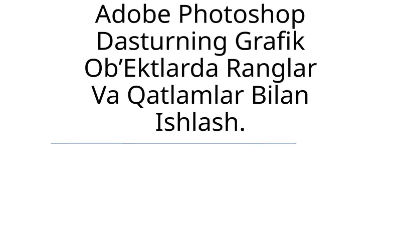 Product slide 1