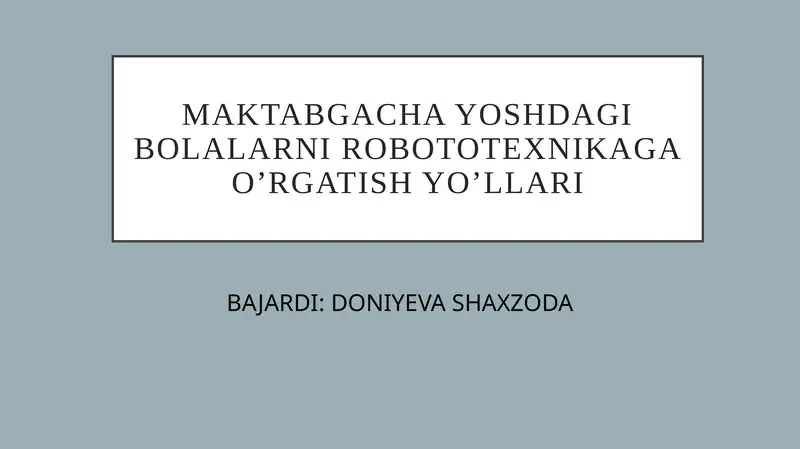 Product slide 1