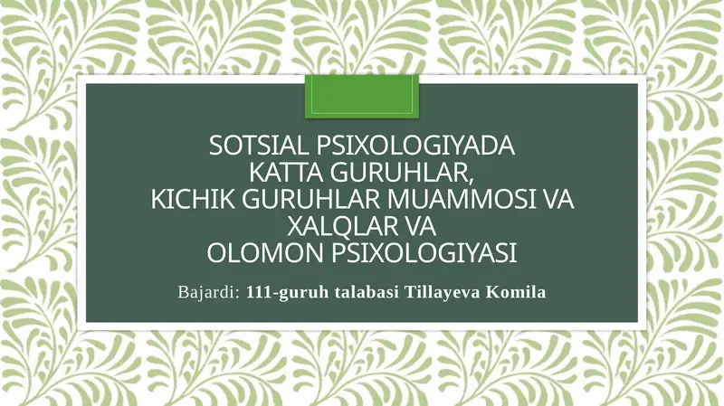 Product slide 1