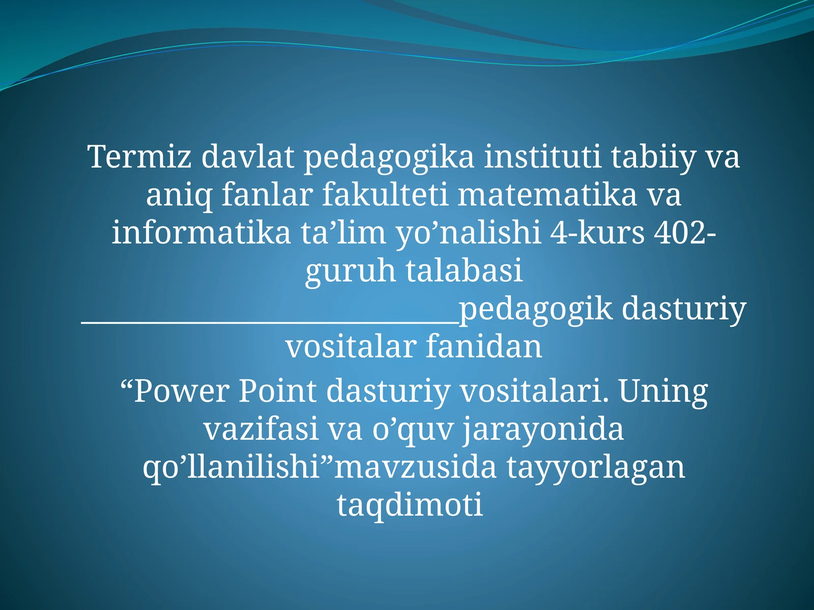 Product slide 1
